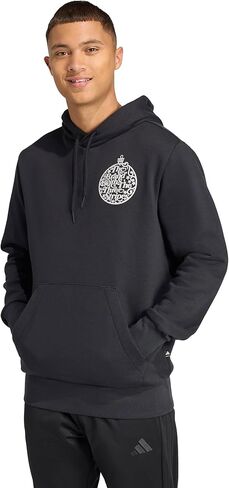 adidas Men's Holiday Metallic Graphic Hoodie in Saudi Arabia