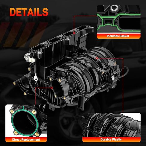Intake Manifold Compatible with Hyundai Kia 2015-2019 Sonata 2018-2021 Tucson 2019-2020 Santa Fe 2018 Santa Fe Sport 2016-2020 Optima 2016-2020 Sorento 2017-2022 Sportage L4 2.4L Replace#283102GGA0 in Saudi Arabia