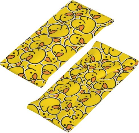 Cute Duck Print Workout Headbands,Yoga Sport Workout Sweatband for Running Sports Travel Fitness Men Women in Saudi Arabia