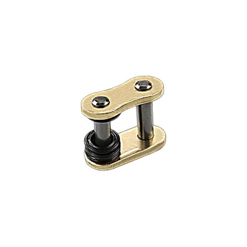 525 X-Ring Motorcycle Chain 120 Links with Connecting Master Link 525H High Performance Heavy Duty Gold Drive Chain for Motorcycle Bicycle Go Kart Mini Trail Bike in Saudi Arabia
