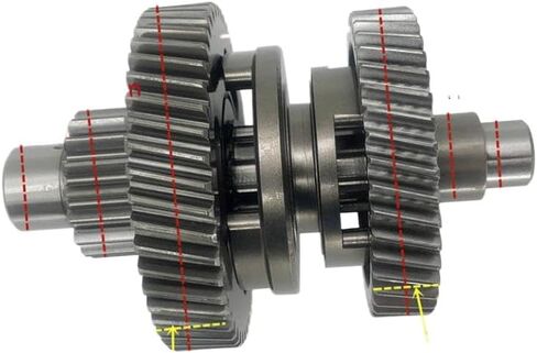 Intermediate Gear Shaft Compatible With Kayo AU200 LX200M CVT LC162FMK E-TON 200 ATV Go Kart Engine in Saudi Arabia