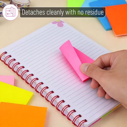 Mr. Pen- Pop Up Sticky Notes 3x3 Refills, 18 Pads, 900 Sheets, Bright Colors, Self Adhesive Memo Pads for Dispensers, Perfect for Home, Office & School, Stocky Notes for Bible Journaling in Kuwait