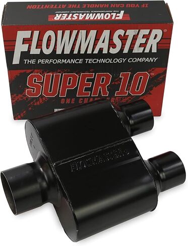 Truck Exhaust Kits 2.5" Dual Exhaust Kit with Flowmaster Super 10 Side Exit Rolled Tips Fits Tundra 09-21 in Saudi Arabia