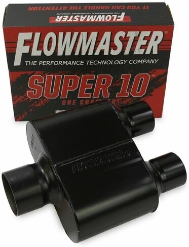 Truck Exhaust Kits 2.5" Dual Exhaust Kit with Flowmaster Super 10 Side Exit Rolled Tips Fits Tundra 09-21 in Saudi Arabia