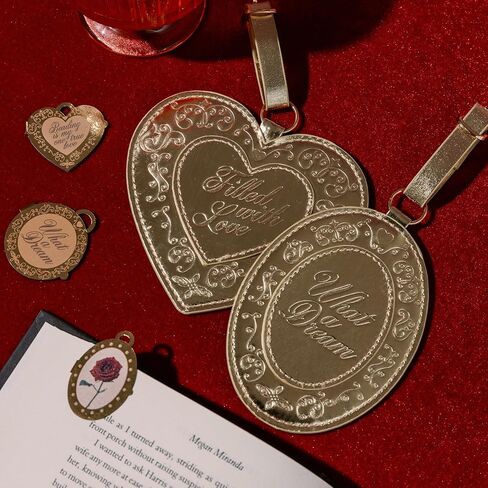 ban.do Getaway Suitcase Tag Set of 2 for Travel, Novelty Shaped Durable Vegan Leather Luggage Identifier (Lockets) in Saudi Arabia