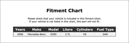 Secondary Air Injection Pipe Gasket Compatible With Mercedes-Benz S350 3.7L V6 GAS 2006 P-4772849 in Kuwait