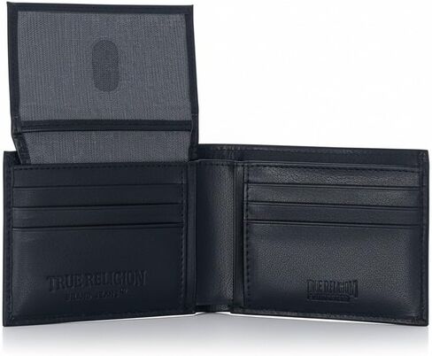 True Religion Men's Ricky Leather Wallet TR204286 in Saudi Arabia