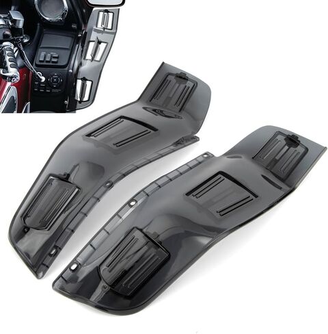 Adjustable Vented Wind Deflector for Goldwing GL1800 F6B 2001-2017, PSLER Side Spoilers Wing Air Guard GL1800 F6B Accessories, CF0122SM in Saudi Arabia