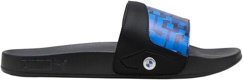 PUMA Men's BMW M Motorsport Logo Leadcat 2.0 Slide Sandal, White-White, 13 in Kuwait