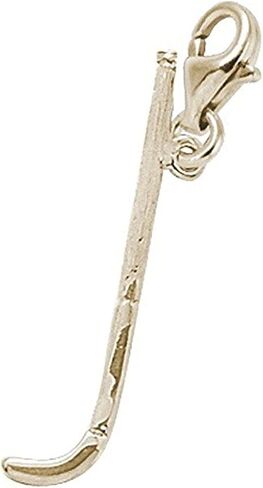 Rembrandt 10k Yellow Gold Field Hockey Charm with Lobster Claw Clasp, Charms for Bracelets and Necklaces in Saudi Arabia