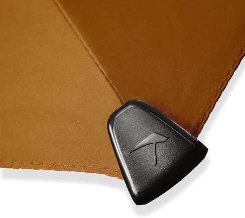 مظلة سينز° ميني مقاومة للرياح، قابلة للطي يدويًا، 91 × 91 سم - بني سوداني in Kuwait