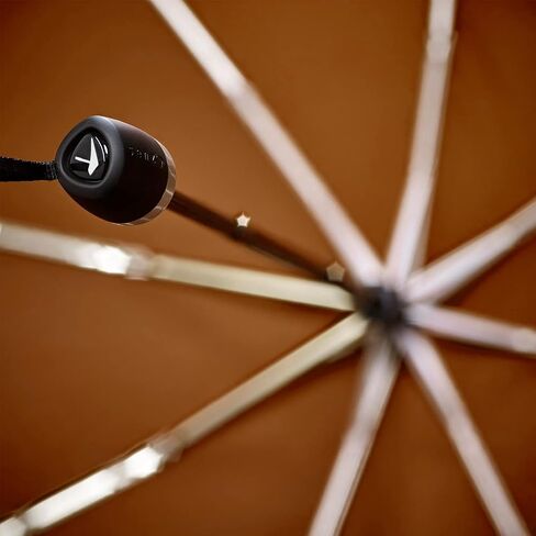 مظلة سينز° ميني مقاومة للرياح، قابلة للطي يدويًا، 91 × 91 سم - بني سوداني in Kuwait