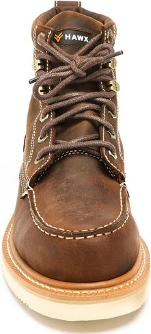 Men's 6" Grade Work Boot Composite Toe Distressed Brown 9.5 EE US in Kuwait