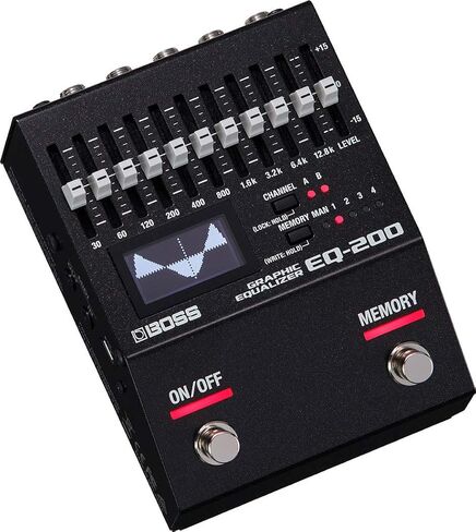 بوس معادل رسومات قابل للبرمجة Eq-200، معادل ثنائي 10 نطاقات مع نطاق قابل للتعديل وتدفق إشارة مرن وإدخال ما قبل / بعد اف اكس in Saudi Arabia