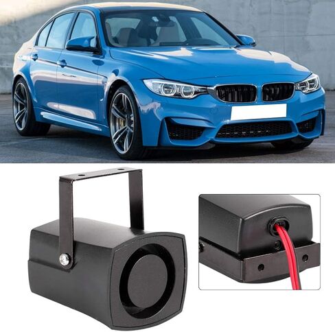 Universal 12V 115db Car Reversing Alarm Buzzer, Constructed with Premium ABS Material, uses Voice Coil and Diaphragm for Loud Alarm Sound, high Sensitivity for in Saudi Arabia