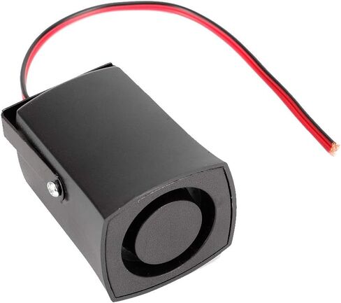 Universal 12V 115db Car Reversing Alarm Buzzer, Constructed with Premium ABS Material, uses Voice Coil and Diaphragm for Loud Alarm Sound, high Sensitivity for in Saudi Arabia
