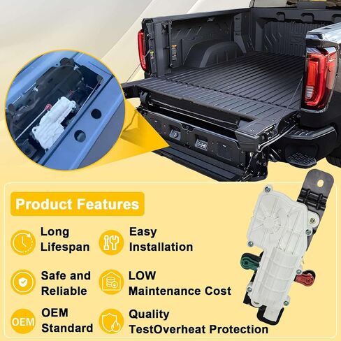 84873070 Pickup Box Tailgate Lock Actuator Fit for Chevrolet Silverado GMC Sierra 1500 2500HD 3500HD 2019-2021, Replace# 23388757 in Saudi Arabia