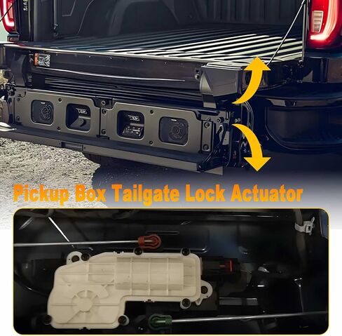 84873070 Pickup Box Tailgate Lock Actuator Fit for Chevrolet Silverado GMC Sierra 1500 2500HD 3500HD 2019-2021, Replace# 23388757 in Saudi Arabia