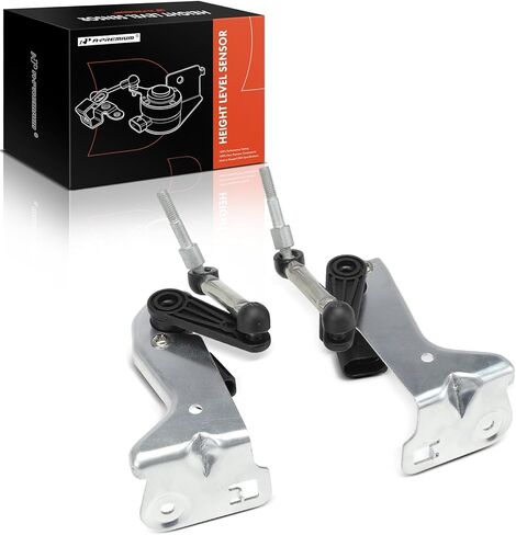 مستشعر مستوى ارتفاع الركوب A-Premium متوافق مع طراز Tesla S 2012-2021، الطراز X 2016-2021، السائق الخلفي وجانب الراكب، مجموعة مكونة من قطعتين in Kuwait