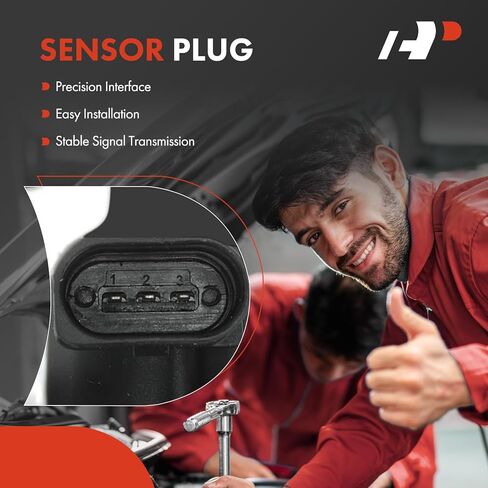 مستشعر مستوى ارتفاع الركوب A-Premium متوافق مع طراز Tesla S 2012-2021، الطراز X 2016-2021، السائق الخلفي وجانب الراكب، مجموعة مكونة من قطعتين in Kuwait