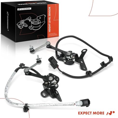 مستشعر مستوى ارتفاع الركوب A-Premium متوافق مع Lexus LX570 2008 2009 2010 2011، السائق الخلفي وجانب الراكب، مجموعة مكونة من قطعتين in Kuwait
