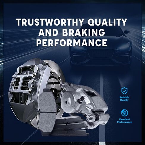 بديل لمجموعة وسادات فرامل قرص السيراميك الأمامية والخلفية 18-22 Toyota Camry Hybrid/XLE/XSE 19-22 Rav4 Lexus ES350 ES250 UX200 UX250h(D1879+D2076) in Saudi Arabia