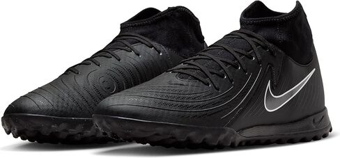 Nike Phantom Luna 2 Academy TF High-Top Soccer Shoes (FJ2566-001, Black/Black) Size 7.5 in Saudi Arabia
