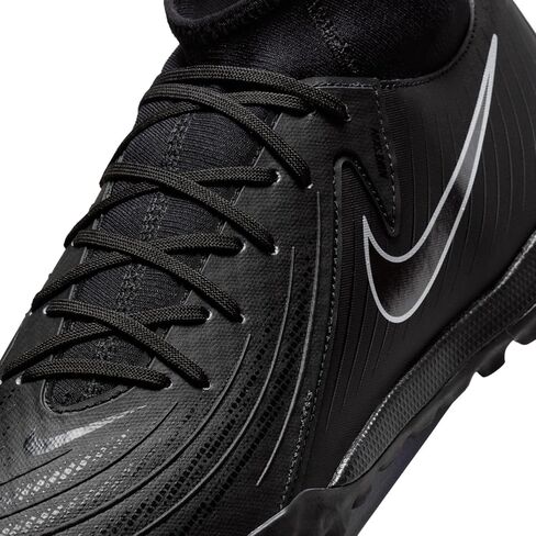 Nike Phantom Luna 2 Academy TF High-Top Soccer Shoes (FJ2566-001, Black/Black) Size 7.5 in Saudi Arabia