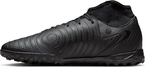 Nike Phantom Luna 2 Academy TF High-Top Soccer Shoes (FJ2566-001, Black/Black) Size 7.5 in Saudi Arabia