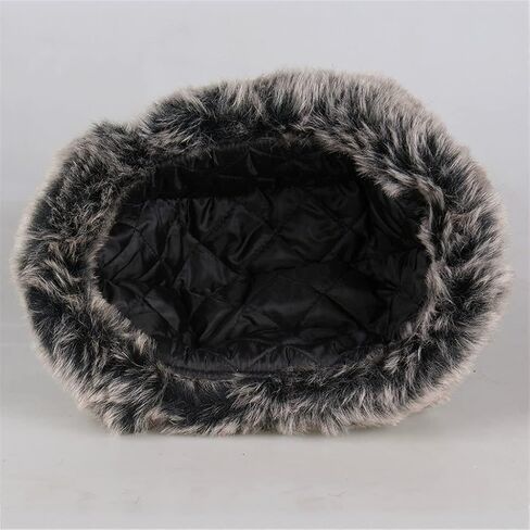 Bomber Hats Men Black Winter Male Adjustable Warm Caps Earflap Leather Hat in Saudi Arabia
