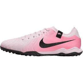 Nike Tiempo Legend 10 Pro Turf Low-Top Soccer Shoes (DV4336-601, Pink Foam/Black) Size 9.5 in Saudi Arabia
