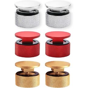 6 Pack Aluminum Alloy Welding Helmet Fasteners with Non-Slip Silicone Washer - Durable Pipeliner Replacement Parts in Kuwait