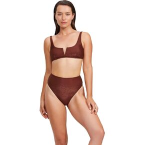Gottex Luma High End High Leg Cut High Waist Women's Swim Bottom with Front and Back Lining Swimwear in Saudi Arabia