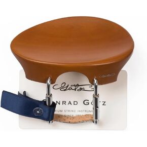 Conrad Gotz ZK-300E Chinrest Flesch for Violin, Deep-Black Ebony in Kuwait