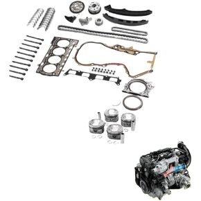 طقم إعادة بناء رأس الأسطوانة 1.4 لتر غاز 06-16 L4 EA111 متوافق مع مقعد A1 in Kuwait