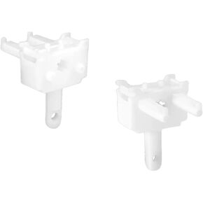 2 Pcs White Vertical Blinds Replacement Parts ABS Material Window Control Replacement Repair Accessories in Kuwait