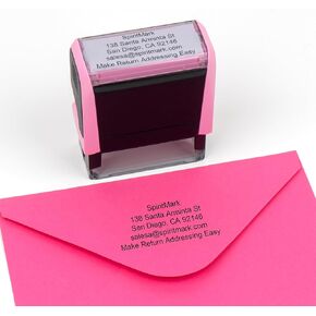 ختم مخصص، ختم عنوان مخصص - نص فقط، صورة فقط أو نص مع صورة (أكبر ختم عالي التحمل) in Kuwait