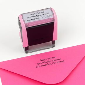 Custom Stamp, Custom Address Stamp - Text Only, Image Only or Text with Image (The Largest Heavy Duty Stamp) in Kuwait