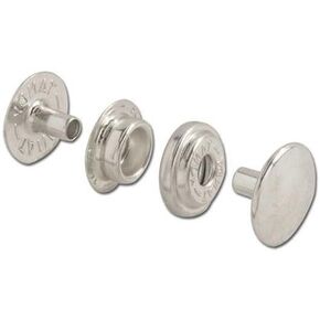 Tandy Leather Line 24 Snaps Antique Brass Plate 100/pk 1263-14 in Kuwait