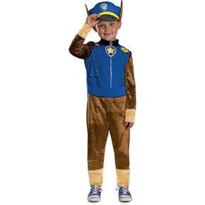Paw Patrol Chase Toddler Costume, Official Paw Patrol Chase Costume Outfit with Headpiece in Saudi Arabia