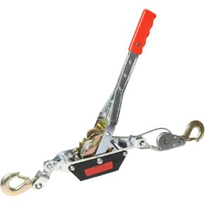 تأتي على طول الونش، سعة سحب 2 طن (4400 رطل) مع كابل فولاذي بطول 7 أقدام، أداة ونش يدوية شديدة التحمل مع تروس مزدوجة وخطافين لسحب المركبات، واستعادة الطريق، وتمديد السياج in Kuwait