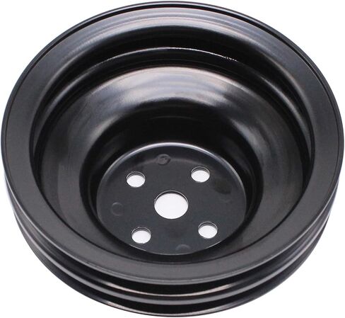 بكرة مضخة مياه فولاذية ثلاثية الأخدود باللون الأسود تناسب Ford 260 289 302 351W 1962-1977 V8 in Kuwait