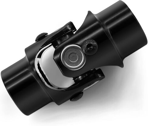 3/4"-20 Spline X 3/4" DD عمود مشترك عالمي مشترك على شكل حرف U باللون الأسود، الطول الإجمالي: 83 مم (3-1/4 بوصة) in Kuwait