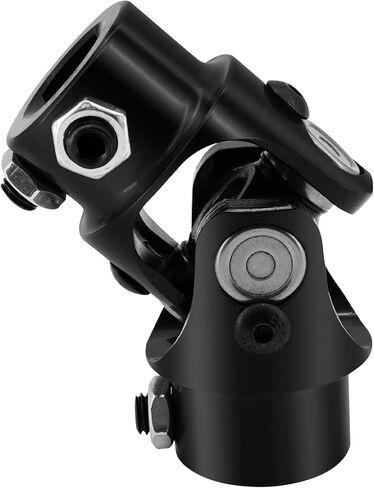 3/4"-20 Spline X 3/4" DD عمود مشترك عالمي مشترك على شكل حرف U باللون الأسود، الطول الإجمالي: 83 مم (3-1/4 بوصة) in Kuwait