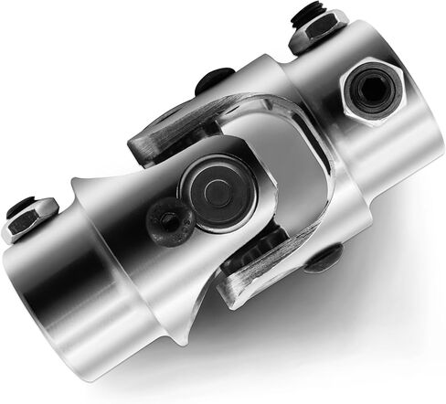 3/4"-20 Spline X 3/4" DD عمود مشترك عالمي مشترك على شكل حرف U باللون الأسود، الطول الإجمالي: 83 مم (3-1/4 بوصة) in Kuwait