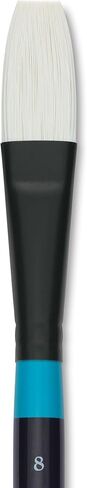 Princeton Series 6500 Aspen Synthetic Brush - Short Handle, Flat, Size 8 in Saudi Arabia