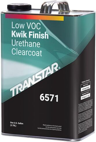 TRANSTAR (6571) 2.1 Clear Coat Kwik Finish - 1 Gallon in Saudi Arabia