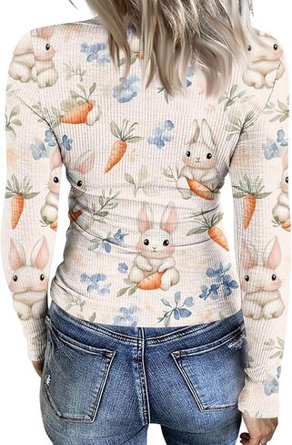 Long Sleeve Undershirt for Women Cute Heart Graphic Basic Tees Slim Fit St Patricks Day Shirts Valentines Outfits in Saudi Arabia