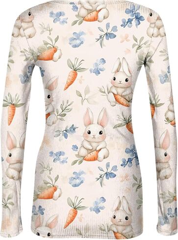 Long Sleeve Undershirt for Women Cute Heart Graphic Basic Tees Slim Fit St Patricks Day Shirts Valentines Outfits in Saudi Arabia