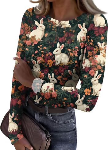 Long Sleeve Undershirt for Women Cute Heart Graphic Basic Tees Slim Fit St Patricks Day Shirts Valentines Outfits in Saudi Arabia